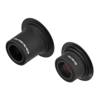 Адаптер втулки (колпачки) Zipp SET REAR COGNITION DB 12X135 CA
