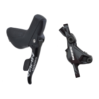 Дуал SRAM гидравлический Red 11-шв Переключатель - зад., тормоза - зад., 1800mm Flat Mount Ti Крепление