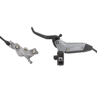 Тормоз дисковый SRAM Level Bronze Stealth 4 Piston - Aluminum Lever, Stainless Hardware, Reach Adj, Blast Dark Polar Front 950mm Hose