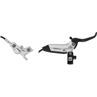 Тормоз дисковый SRAM Level Ultimate Stealth 4 Piston - Carbon Lever, Ti Hardware, Reach Adj, Clear Ano Front 950mm Hose
