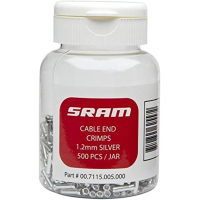 Конец троса SRAM 1.2mm Silver 500-count Jar