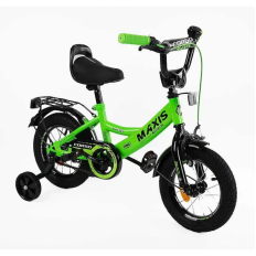 Велосипед 12" дюймів 2-х колісний "CORSO" MAXIS CL-12455 (1) ручне гальмо, дзвіночок, сидіння з ручкою, додаткові колеса, ЗІБРАНИЙ НА 75 у коробці Велосипед 12" дюймів 2-х колісний "CORSO" MAXIS CL-12455 (1) ручне гальмо, дзвіночок, сидіння з ручкою, додаткові колеса, ЗІБРАНИЙ НА 75 у коробці