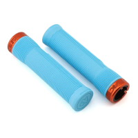 Грипсы RACE FACE CHESTER, 31MM, LIGHT BLUE, ORANGE