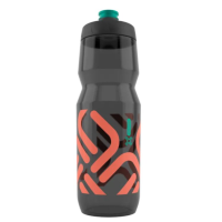 Антибактериальная фляга FIDLOCK BOTTLE 750мл., прозрачная/черная/красная