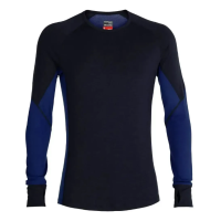 Термофутболка з довгим рукавом ICEBREAKER 260 Zone LS Crewe MEN MID NVY/RYL N S