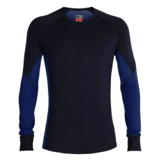 Термофутболка з довгим рукавом ICEBREAKER 260 Zone LS Crewe MEN MID NVY/RYL N XL