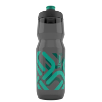 Антибактериальная фляга FIDLOCK BOTTLE 750мл., прозрачный/черный/зеленый