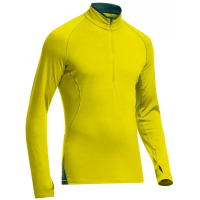 Футболка с длинным рукавом Sprint LS Half Zip MEN chartreuse/pine L