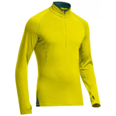 Футболка с длинным рукавом Sprint LS Half Zip MEN chartreuse/pine S