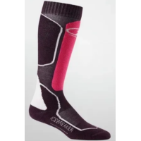 Носки Ski + Medium OTC WMN bordeaux hthr/shocking/white M