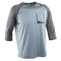 Велофутболка RACEFACE STAGE 3/4 SLV JERSEY-CONCRETE-LARGE
