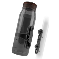 Фляга с коннектором и базой FIDLOCK TWIST bottle 700мл., прозрачный/черный