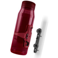 Фляга с коннектором и базой FIDLOCK TWIST bottle 700мл., прозрачный/красный
