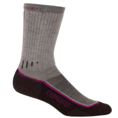 Носки Outdoor Hike Mid Crew WMN silver/cranberry/java M