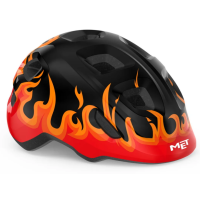 Шолом MET HOORAY CE BLACK FLAMES | GLOSSY XS (46-52)