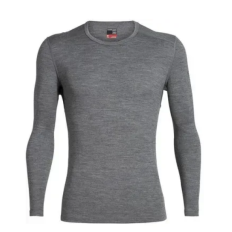 Термокофта ICEBREAKER 260 Tech LS Crewe MEN Gritstone HTHR S