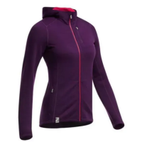 Кофта Cascade LS Zip WMN vino/garnet S
