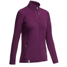Кофта Cascade LS Zip WMN maroon/vino S