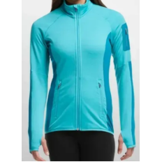 Кофта Atom LS Zip WMN aquamarine/alpine/alpine S