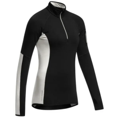 Кофта Atom LS Zip WMN black/snow XS