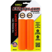 Грипсы ESI Ribbed Chunky Orange Silicone Bicycle Grips