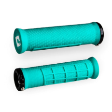 Грипсы ODI Elite Flow, V2.1 Lock-On, Mint w/Black Clamp, мятные с черными замками