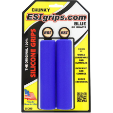 Грипсы ESI Chunky Blue (синие)