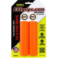 Грипсы ESI Ribbed Extra Chunky Orange Silicone Bicycle Grips