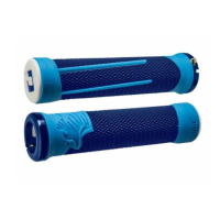 Грипсы ODI AG-2 Blue/Lt blue w/ Blue clamps (синие с синими замками)