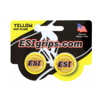 Заглушки керма ESI Bar Plug Yellow, жовті