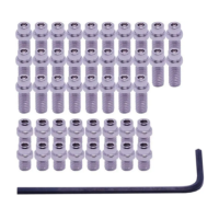 Шипы для педалей DMR Flip Pin Set For Vault Pedal 44pcs SLv