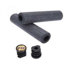 Грипсы ESI Ribbed Extra Chunky Black Silicone Bicycle Grips