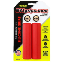 Грипсы ESI Ribbed Extra Chunky Red Silicone Bicycle Grips