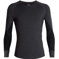 Кофта Icebreaker 260 Zone LS Crewe MEN JET HTHR/BLACK M