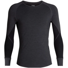 Кофта Icebreaker 260 Zone LS Crewe MEN JET HTHR/BLACK XL