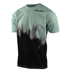 Дитяча Джерсі TLD Skyline S/S Jersey DIFFUZE [SMOKE GREEN / BLACK], Розмір YXL