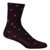 Носки City UltraLite Starry Night 3/4 Crew WMN bordeaux/cherub L