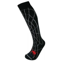 Шкарпетки Lorpen SKS MERINO KIDS SKI 3094 SPIDEY BLACK KM
