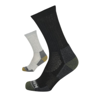 Шкарпетки LORPEN MH2PC WOOL HIKE 2 PACK CREW 5327 BLACK/LIGHT GRANITE S