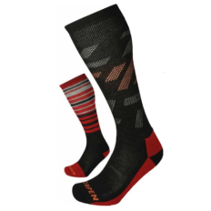 Шкарпетки LORPEN S2MME SKI MID MEN 2 PACK ECO 5893 BLACK/RED M