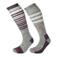 Шкарпетки LORPEN S2MWE SKI MID WOMEN 2 PACK ECO 2731 GREY/PLUM M