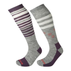Шкарпетки LORPEN S2MWE SKI MID WOMEN 2 PACK ECO 2731 GREY/PLUM S