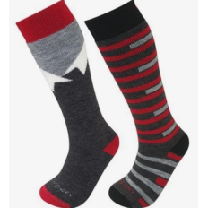 Носки S2KNN 5893 black/red KXS_