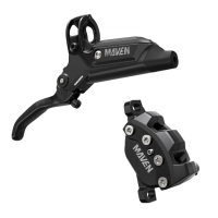 Гальма SRAM Disc Brake Maven Base - Aluminum Lever, Stainless Hardware, Reach Adj, Diffusion Black, Front, 950mm Hose (includes MMX Clamp,20P-2 Bracket) A1