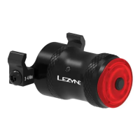 Заднє світло LEZYNE STRIP PRO Ai ALERT 400+ REAR Чорний 400 люменів Y17