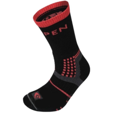 Шкарпетки LORPEN T3MWC T3 WOMEN MIDWEIGHT HIKER ECO 5893 BLACK/RED S (24)