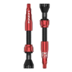 Ніпель для безкамерки Lezyne CNC TLR VALVE 44MM - RED