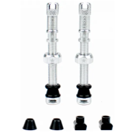 Ніпелі безкамерні Juice Lubes Silver 65mm