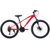 Велосипед CROSSRIDE 24 MTB ST "STALKER", 12", червоний