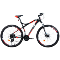 Велосипед ARDIS 29 MTB AL "VARVAR", 21", чорно-червоний